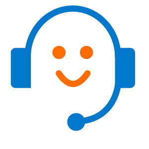 Smiley Face Wearing Headphones